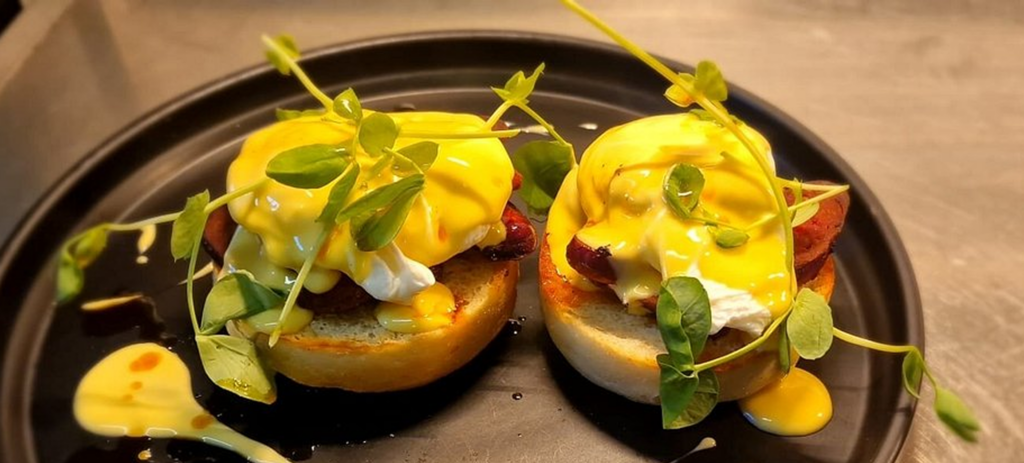 Lighthouse breakfast board